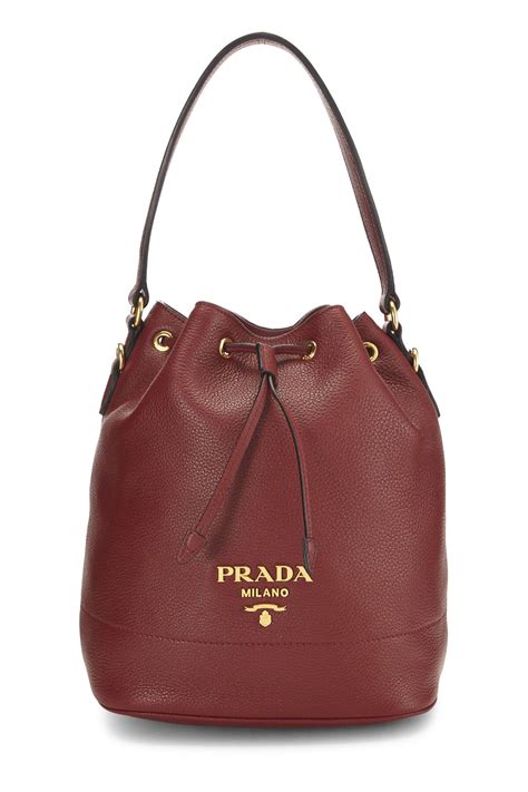 prada vitello daino leather drawstring